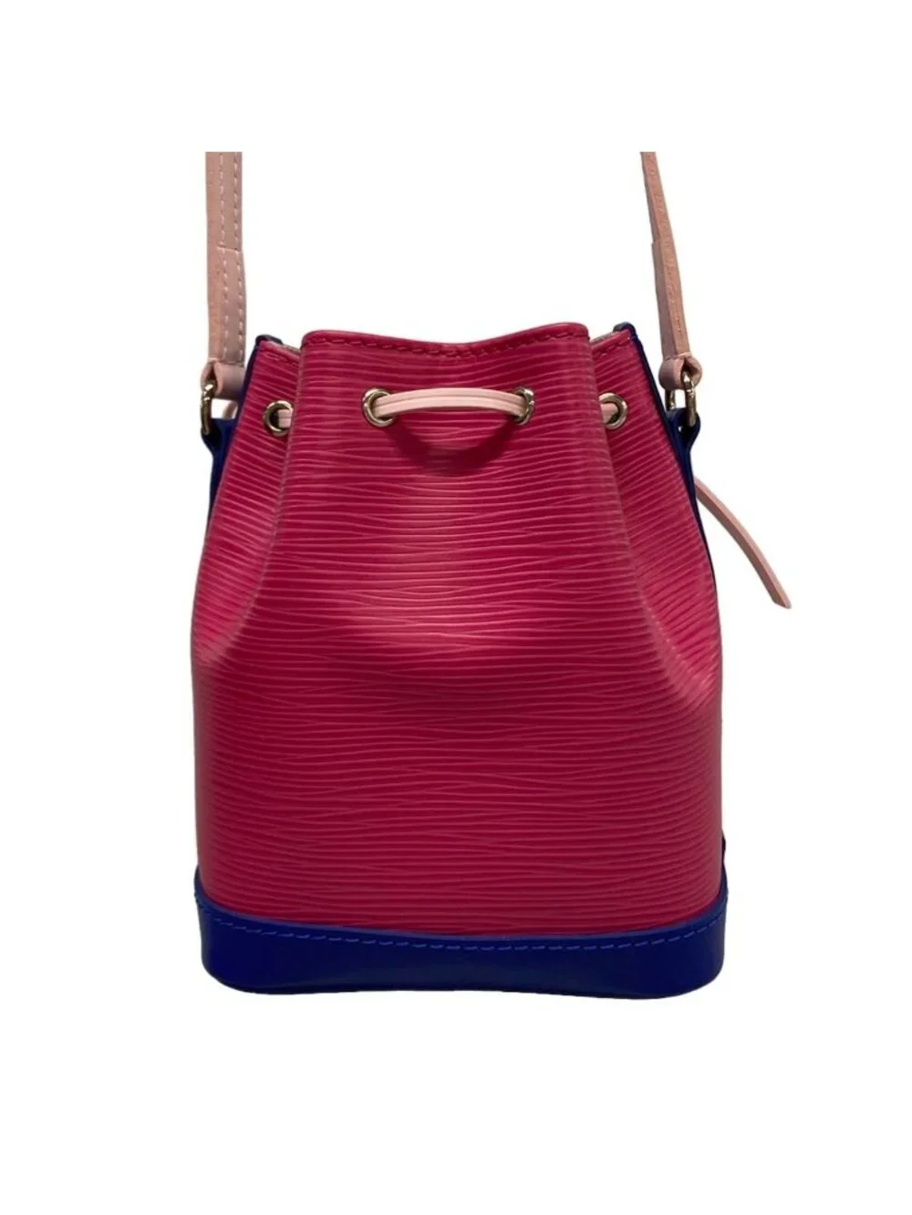Louis Vuitton Shoulder Bag Epi Nano Noe Pink Leather